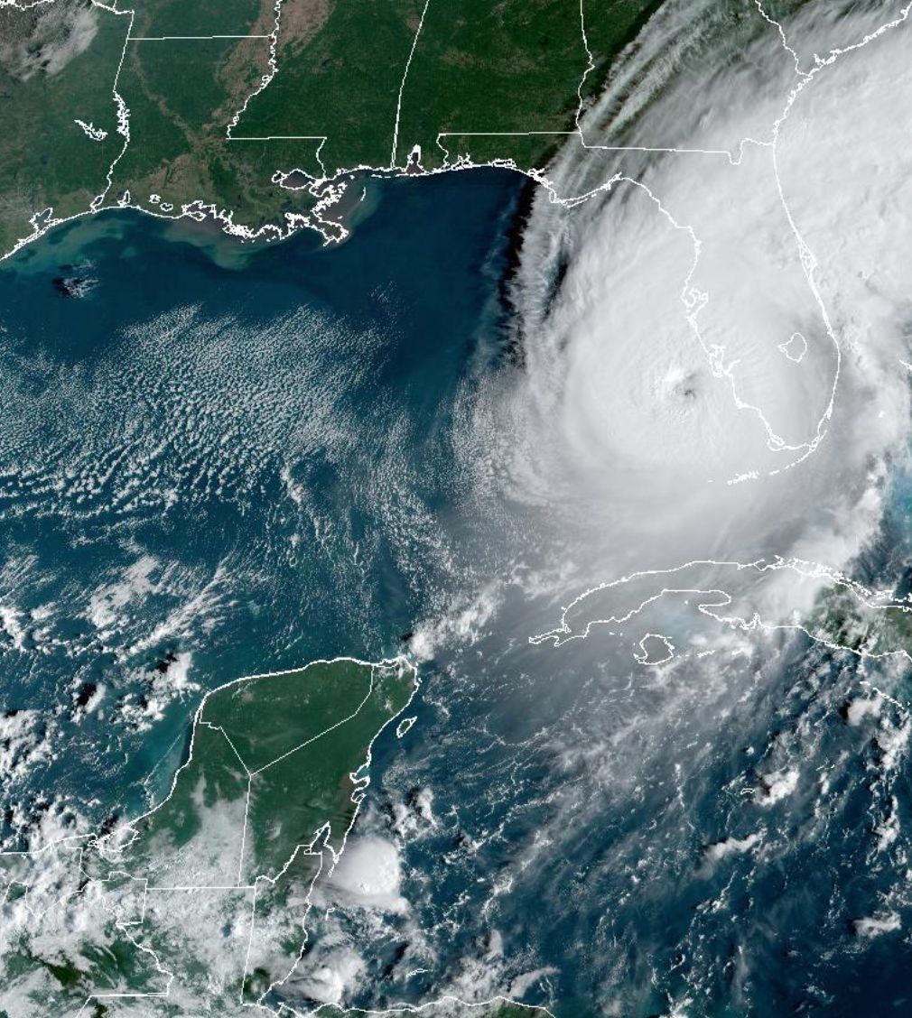 Hurricane Ian on Wednesday morning, Sept. 28.