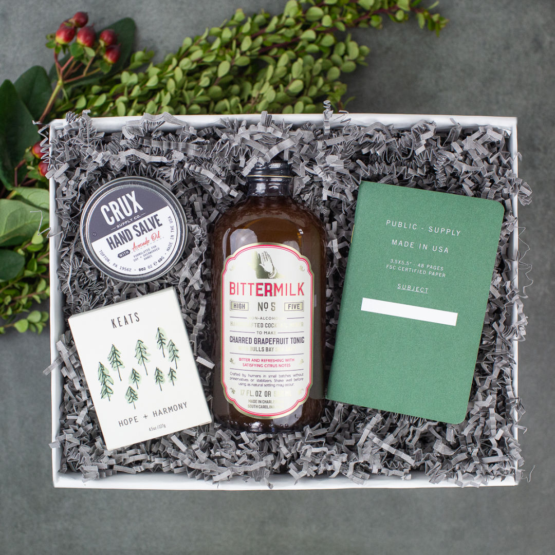 Happy & Humble's corporate holiday box ($100).