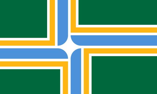 Flag of portland rx4phz