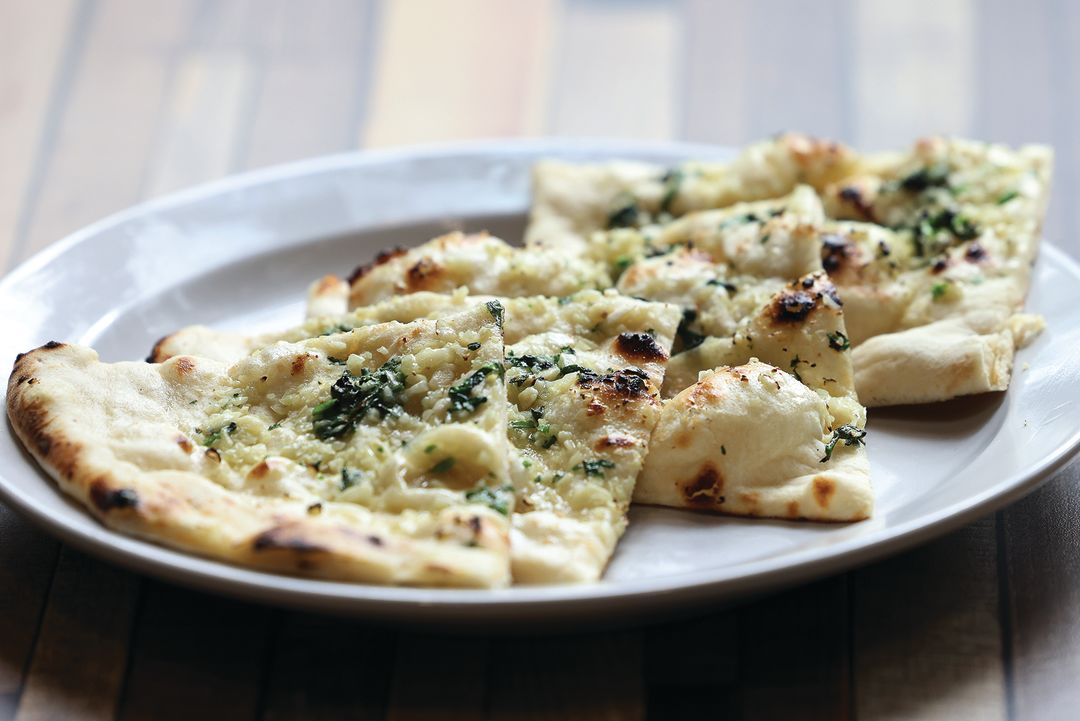 Garlic naan