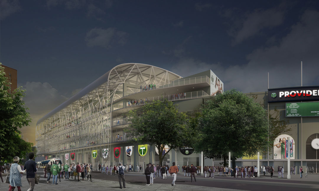 Exterior corner providence park h4mbef