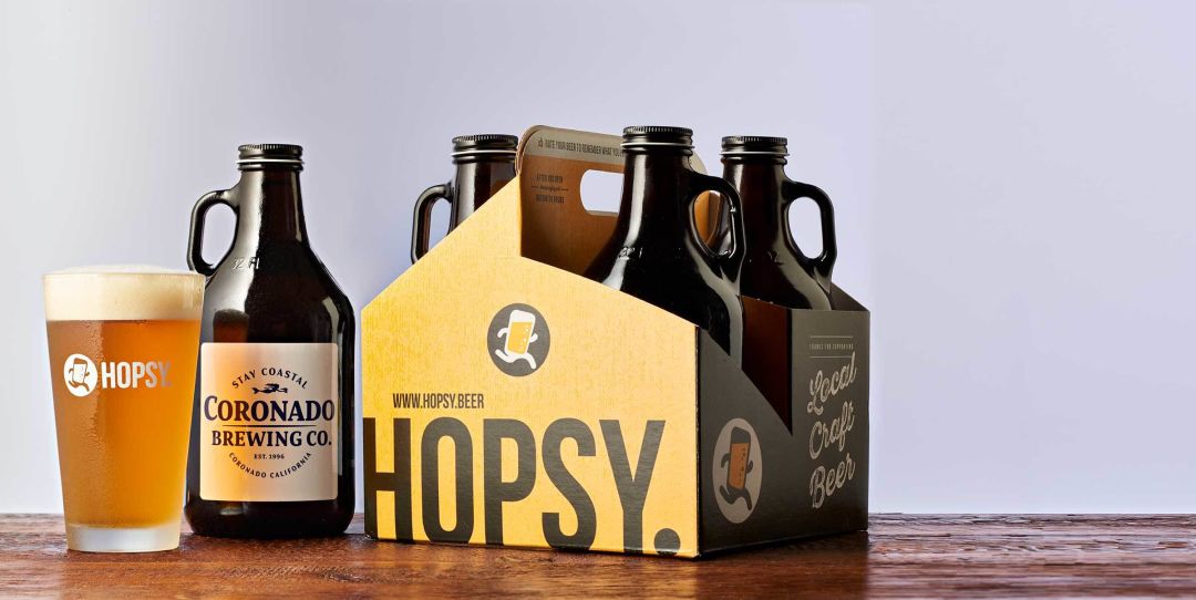 Hopsy growler 4pack rasvjy