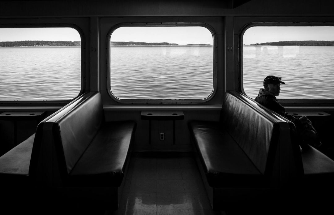 Inside of ferry