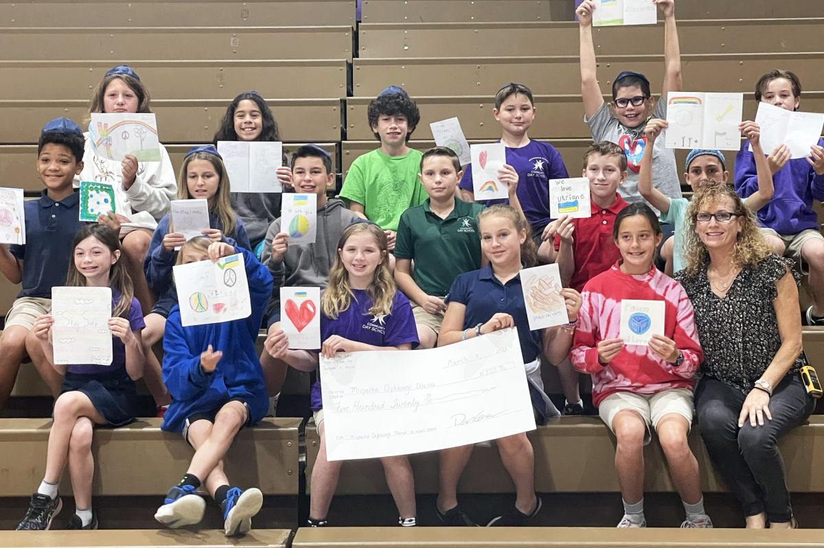 Community Day School Students Donate Funds to Orphanage in Ukraine - Vimarsana News