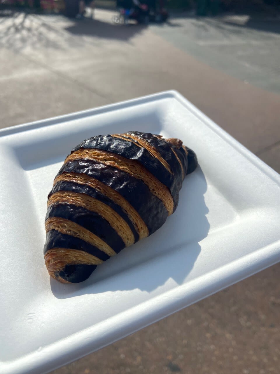 Truffle croissant at the France pavilion.