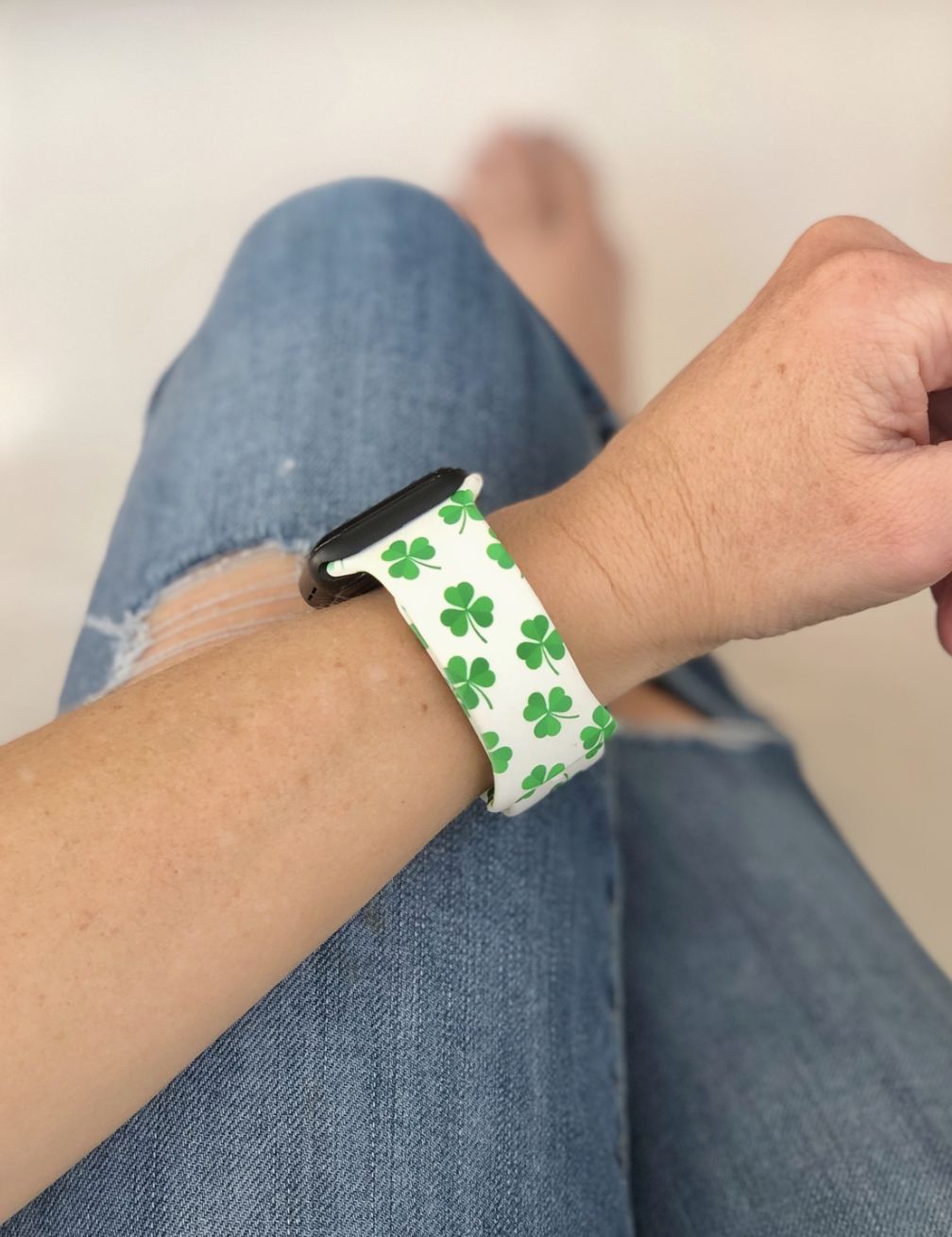 Shamrock Apple Watch Band from Apricot Lane Boutique