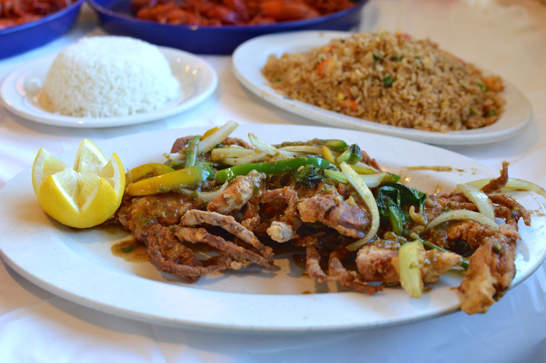 88 boiling thai fried softshell crab with basil pm2ypr