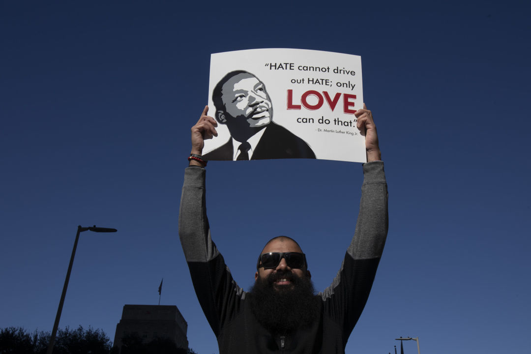 Original MLK Parade in downtown Houston, Live stream