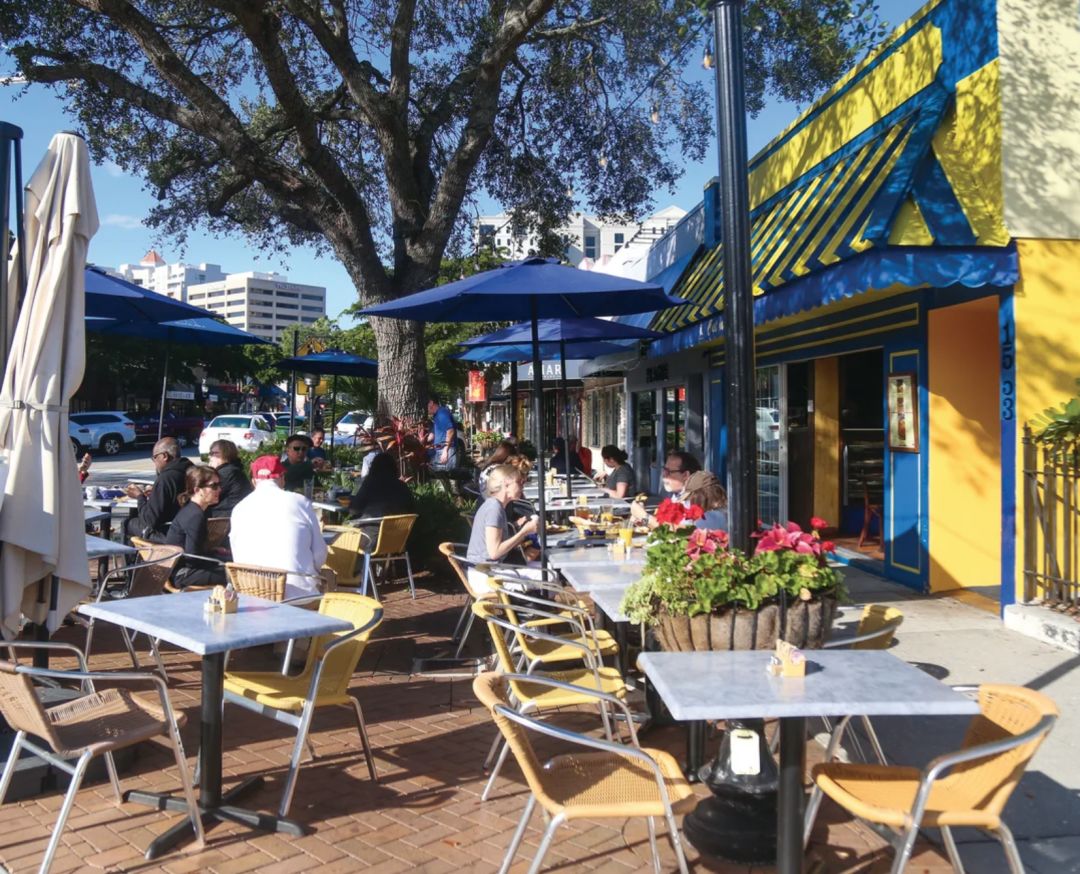 north park restaurants with outdoor seating