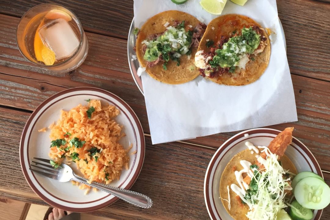 Taco samplers at little conejo22 tqjwsk