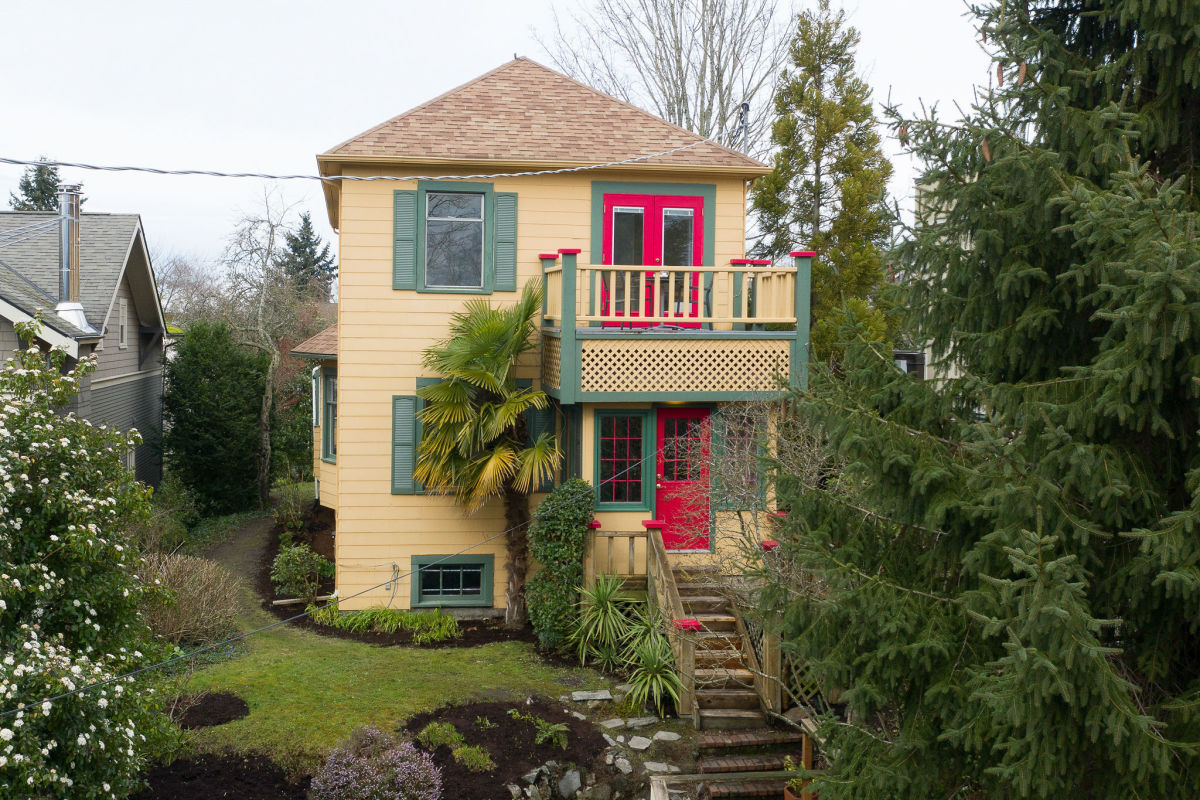 Property Watch: A Colorful Craftsman with an Attic Hideaway | Seattle Met