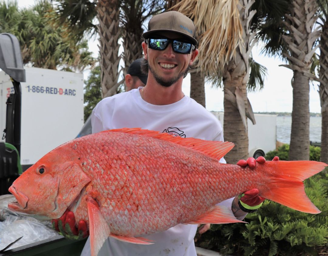 A big catch at last year's Fire Charity Fishing Tournament.