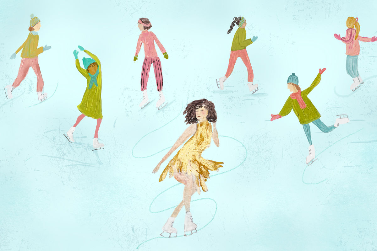 How I Rediscovered Girlhood in a Houston Ice-Skating Rink
