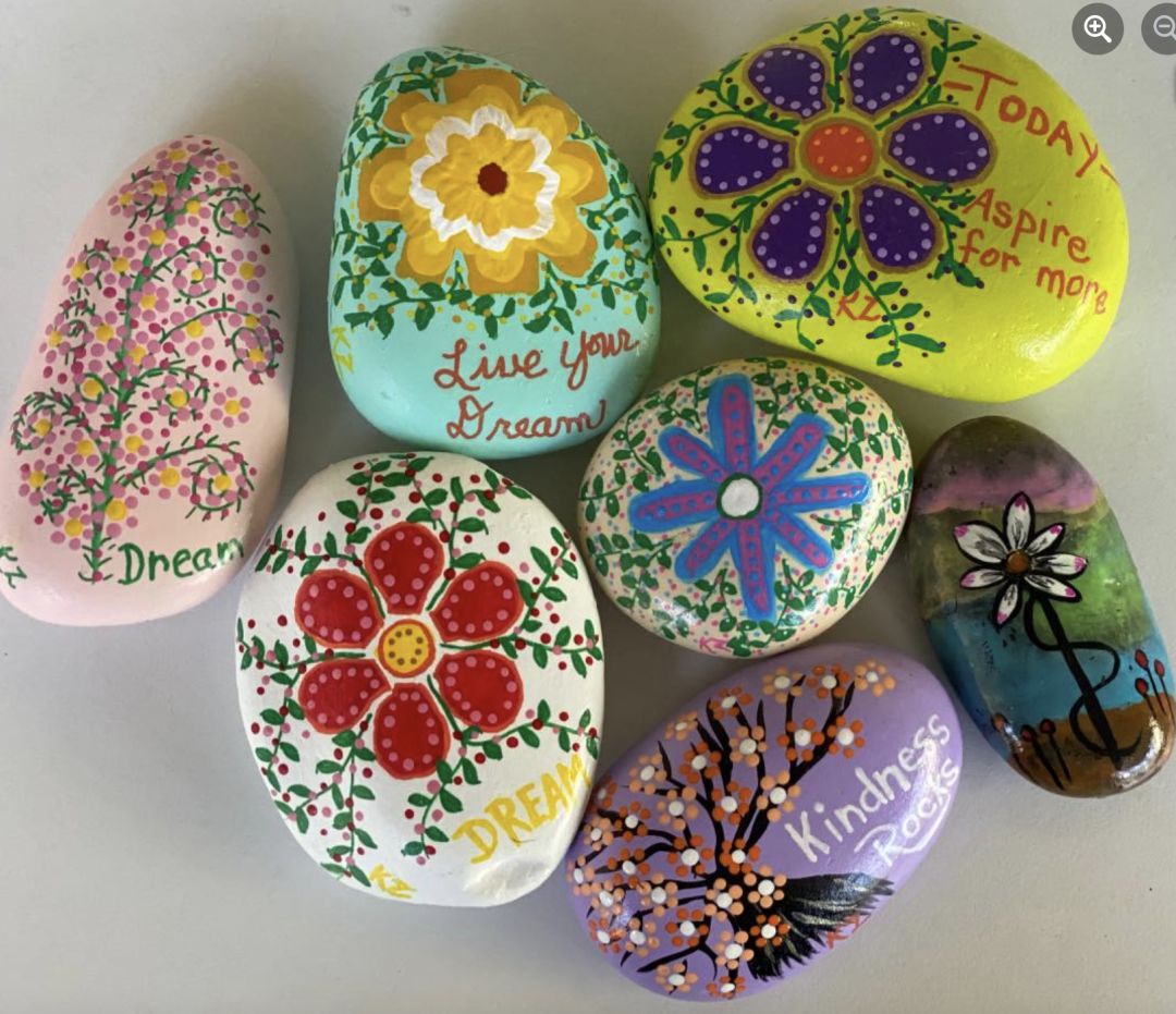 Kids Can Paint Rocks With Scavenger Hunt Group