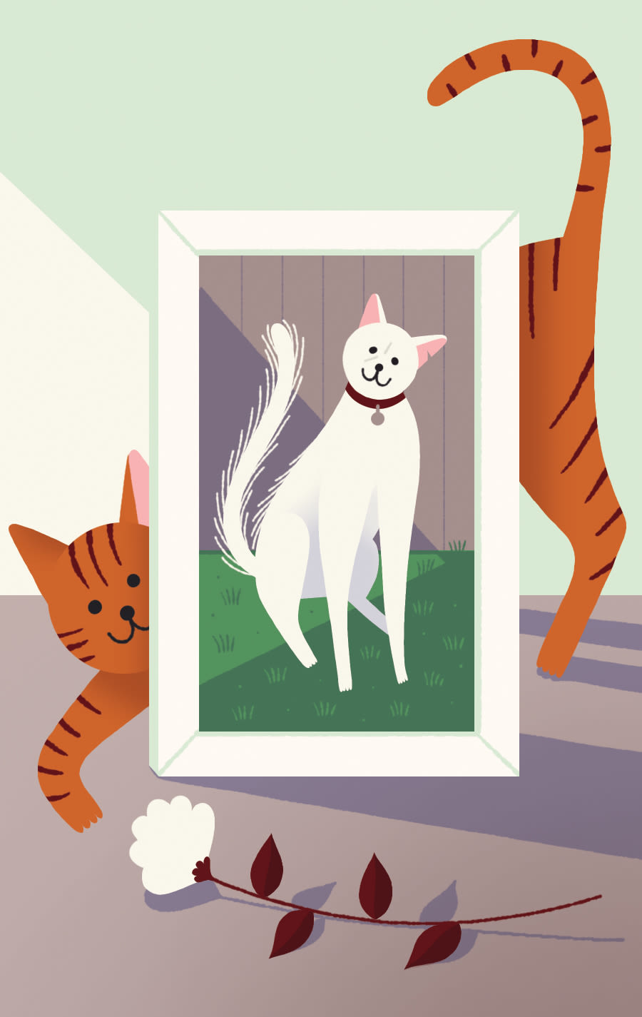Pomo 0217 pets cat death vets illustration aavfsc