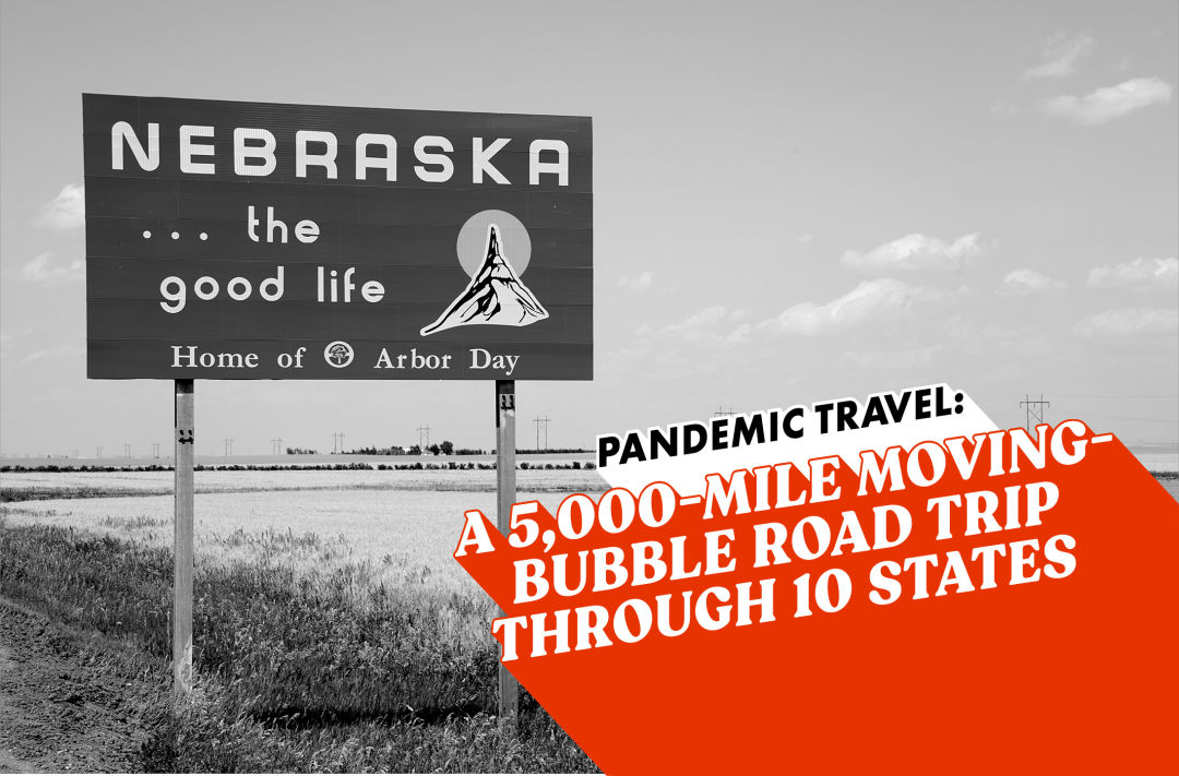Nebraska welcome sign