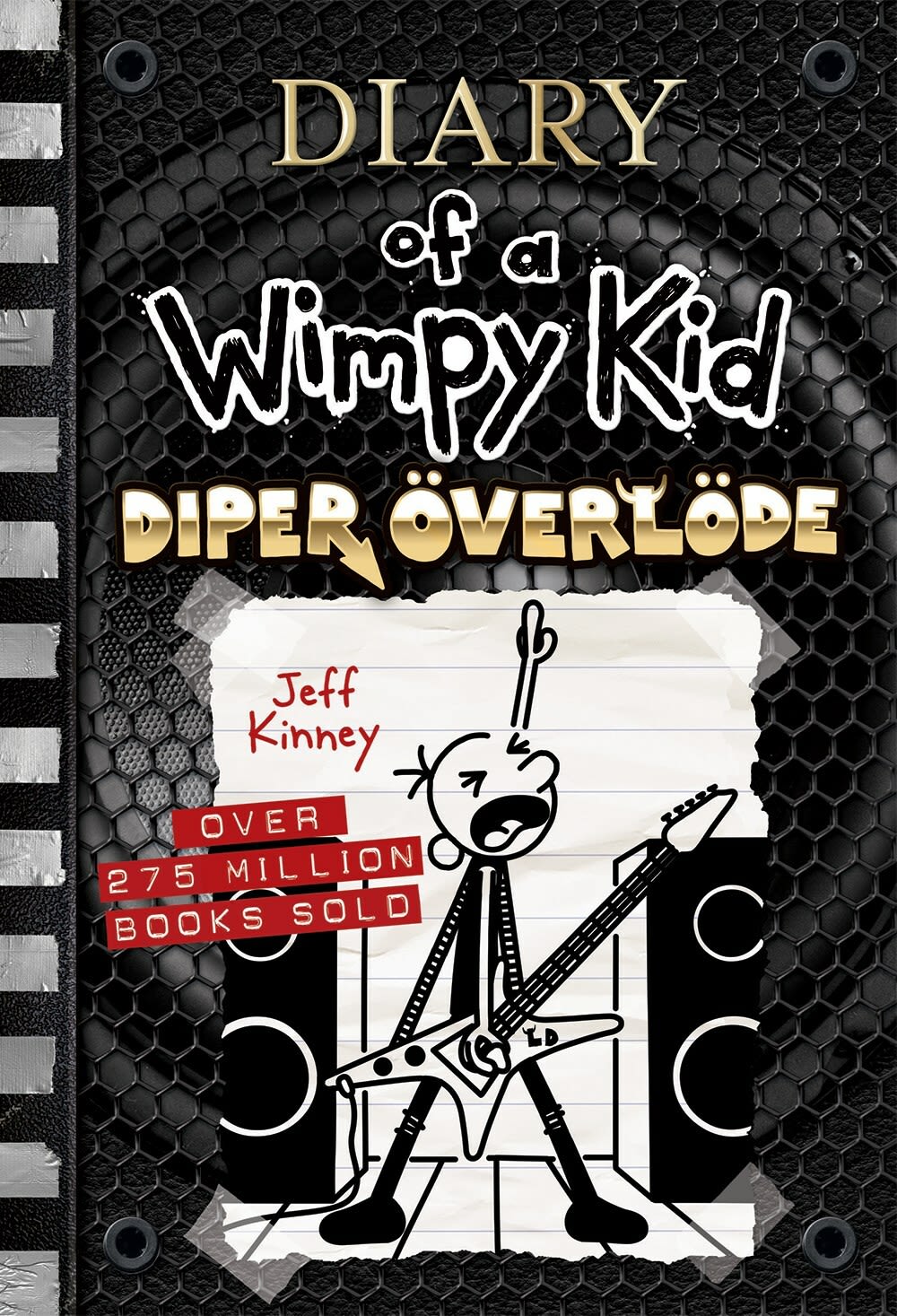 Cover of Diper Överlöde, by Jeff Kinney.