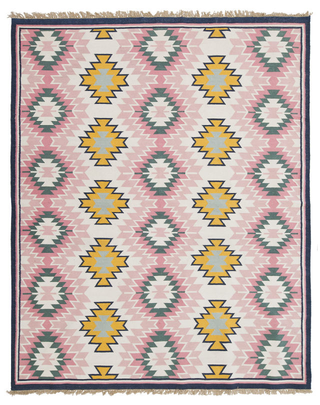 Painted desert rug from lulu and georgia zmdjof