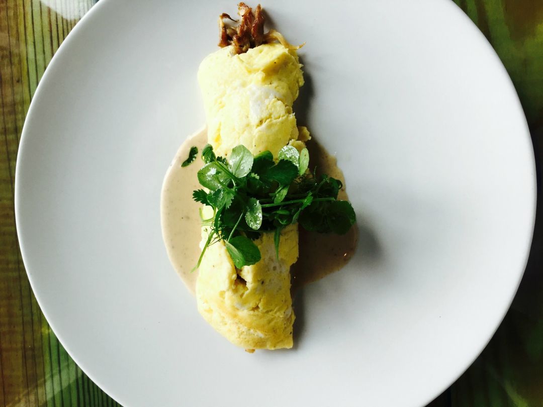 Easter duck egg omelet reu30z