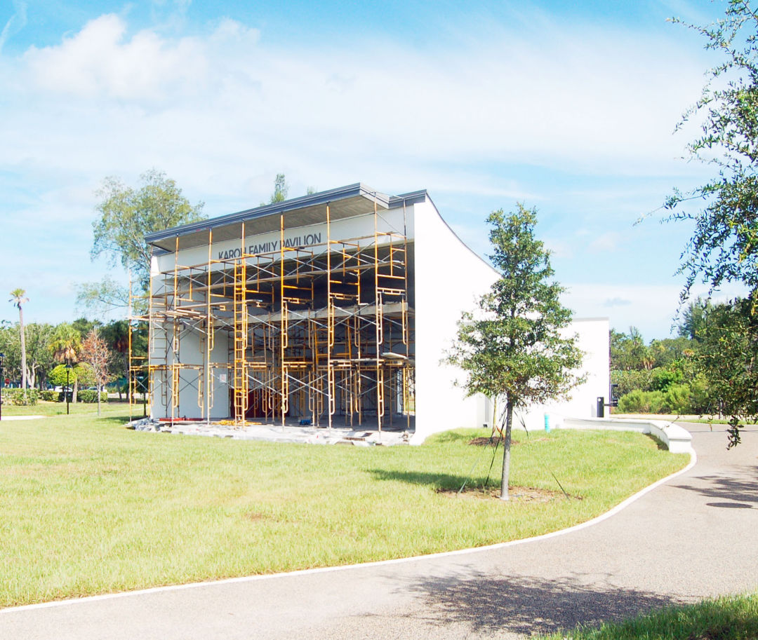 The new Karon Family Pavilion on Longboat Key