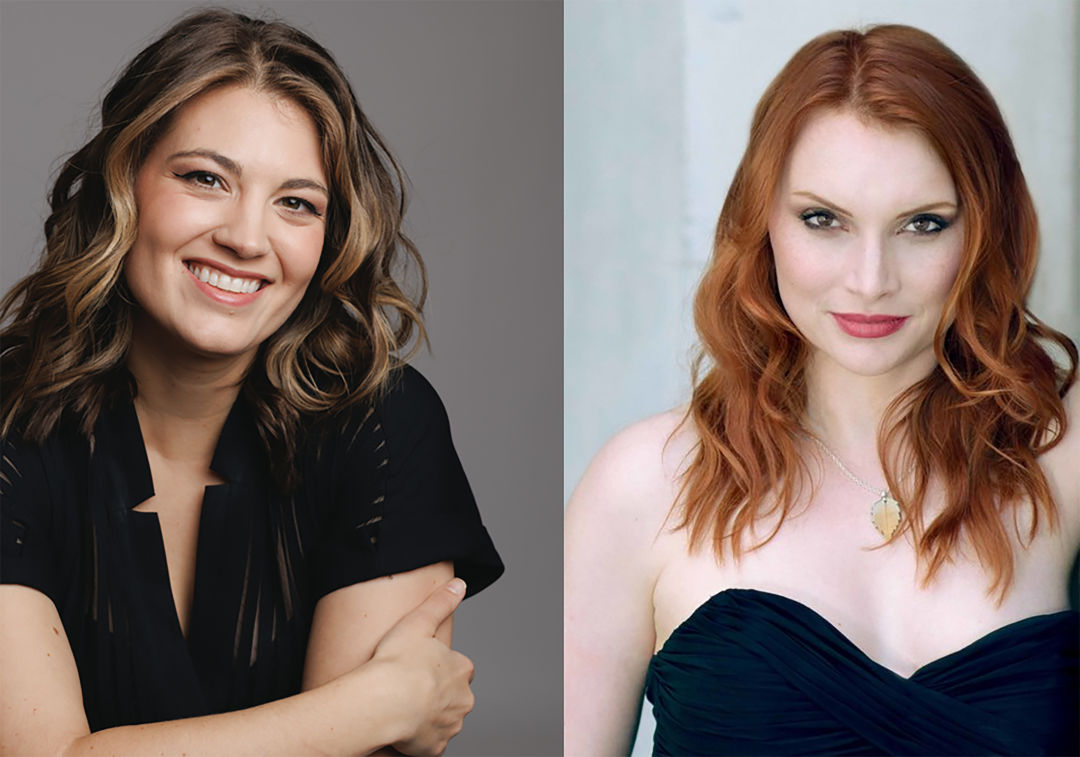 Two women's headshots next to one another.
