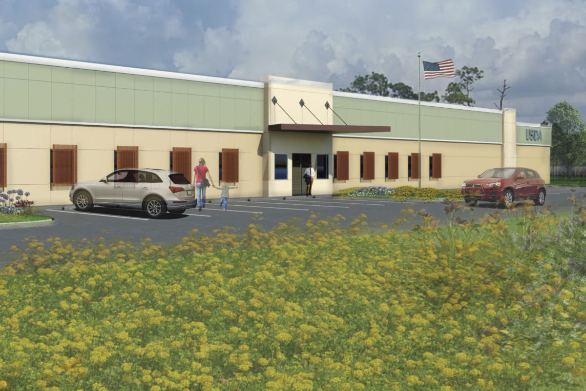 Construction Company Building New Agriculture Department Facility