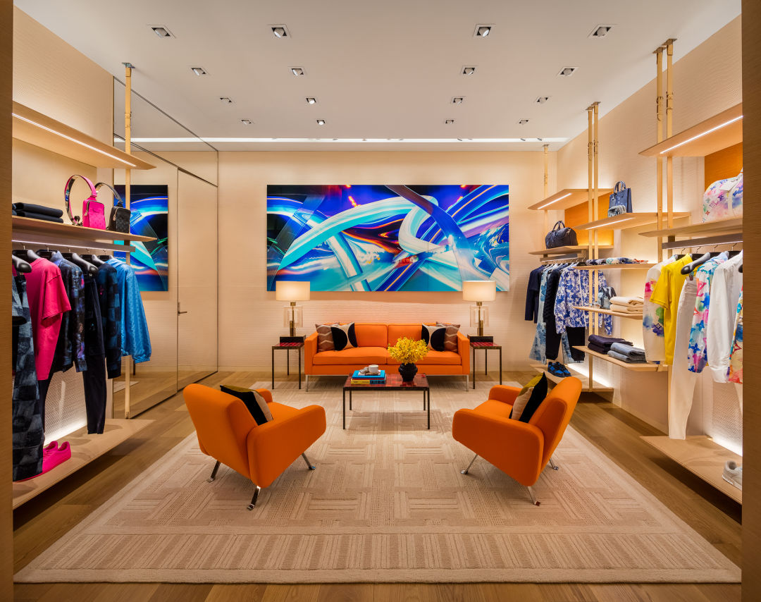 Louis Vuitton Houston Men's store, United States