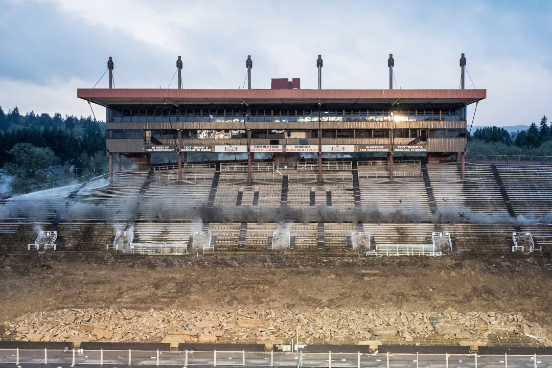 Oregon State football in Portland
