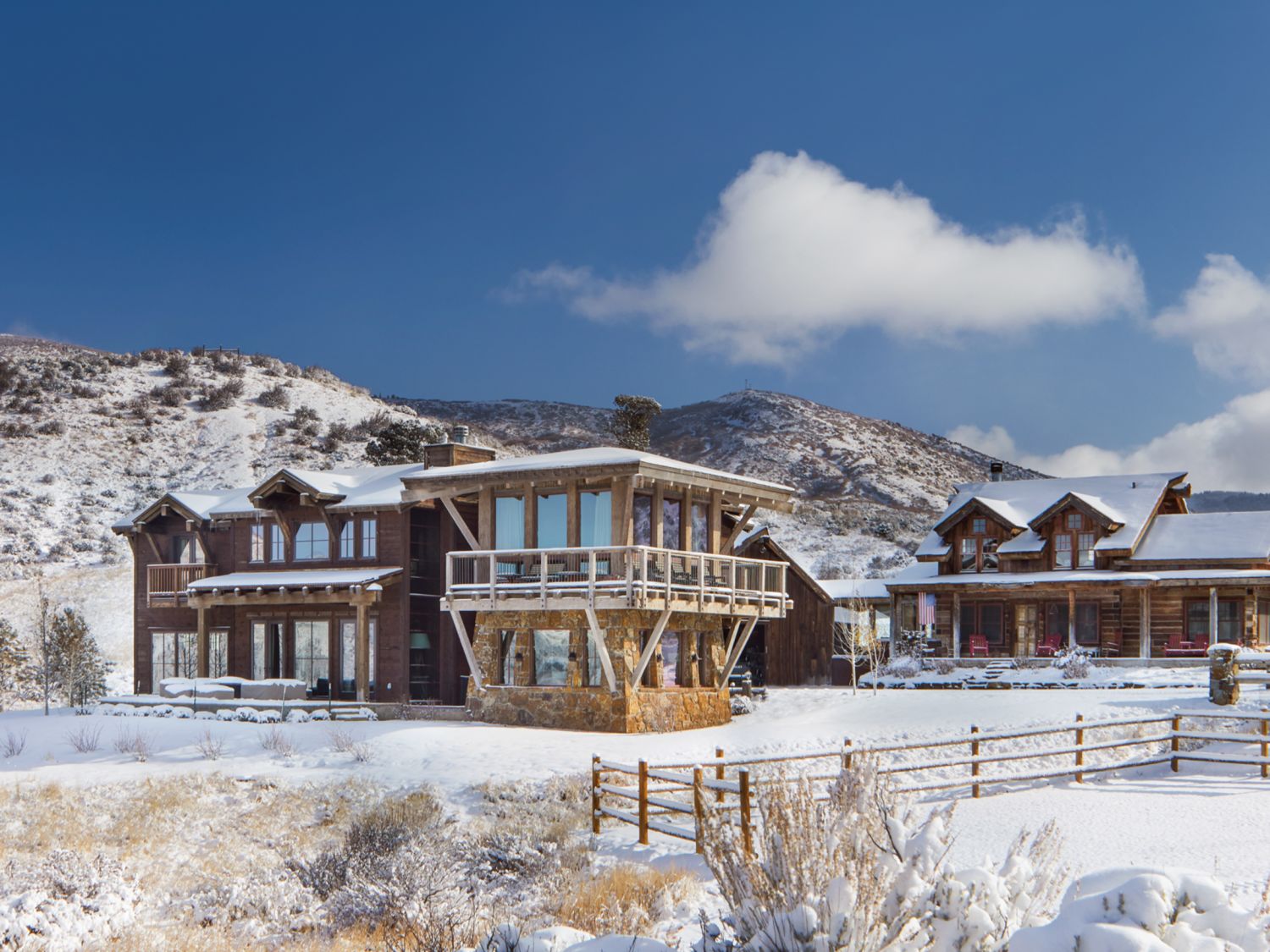 A Fanciful Narrative Inspired This Old Snowmass Compound Aspen