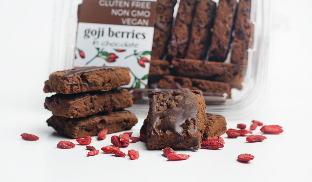 Goji berries in chocolate ibn4oz