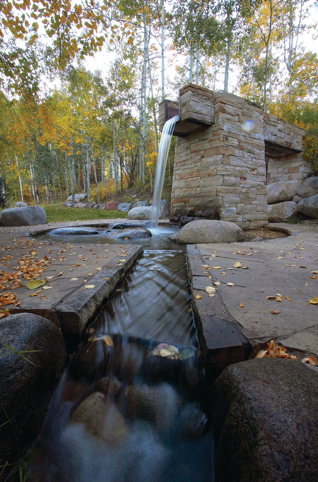 Snyder park weir low angle ozghgl