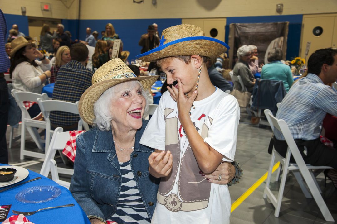 Margery Barancik with a Boys & Girls Clubs of Sarasota and DeSoto Counties club member.