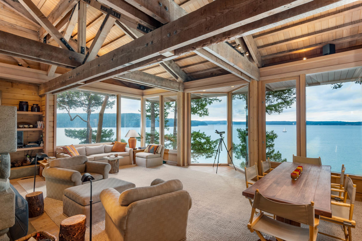Property Watch: A Blakely Island Enclave Designed by Architect Jim Olson - Vimarsana News