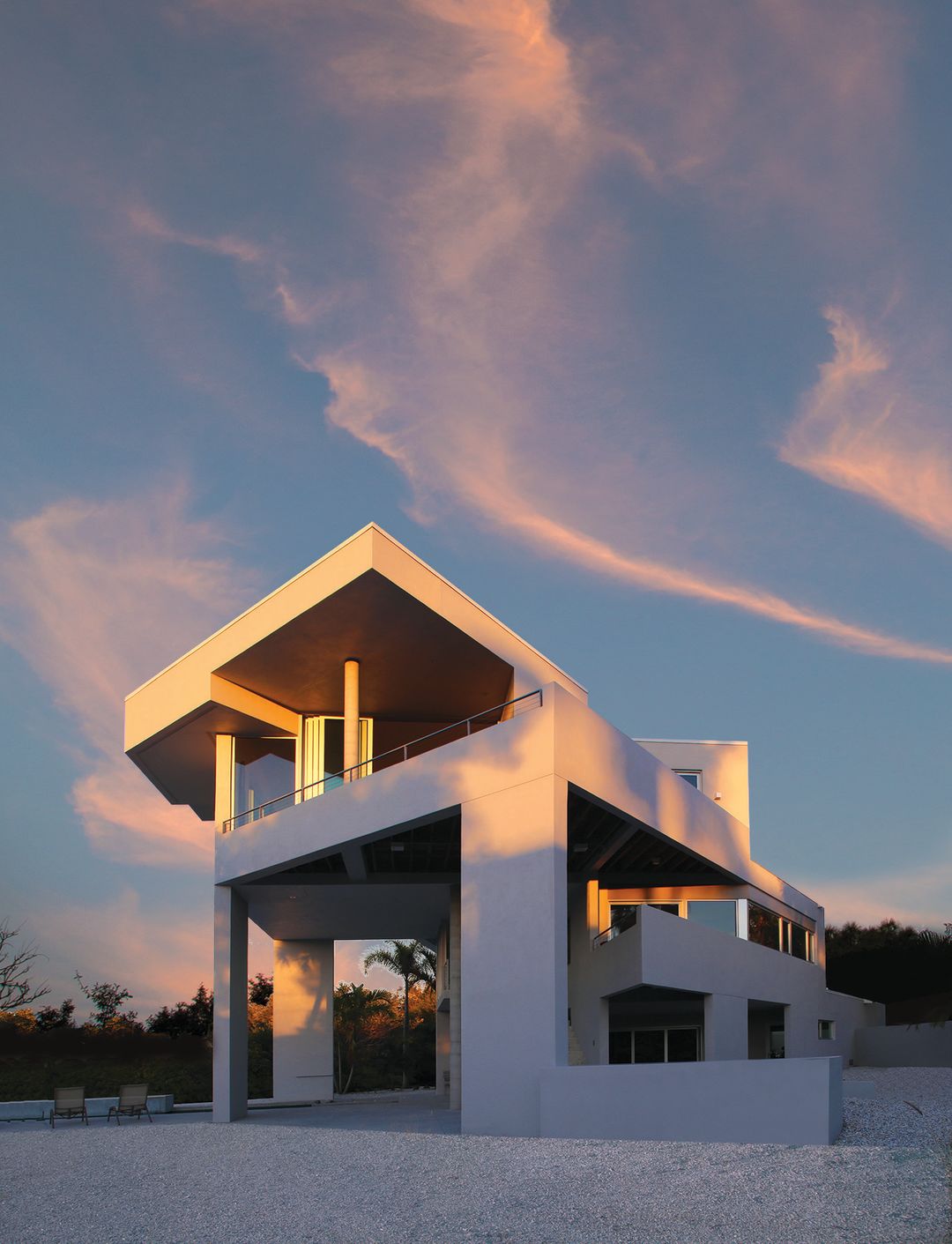 Carl Abbott’s Butterfield Residence on Siesta Key