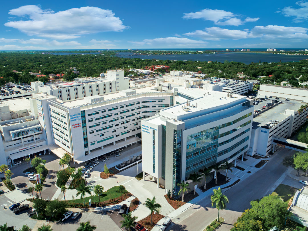 Sarasota Memorial Hospital's Sarasota campus.
