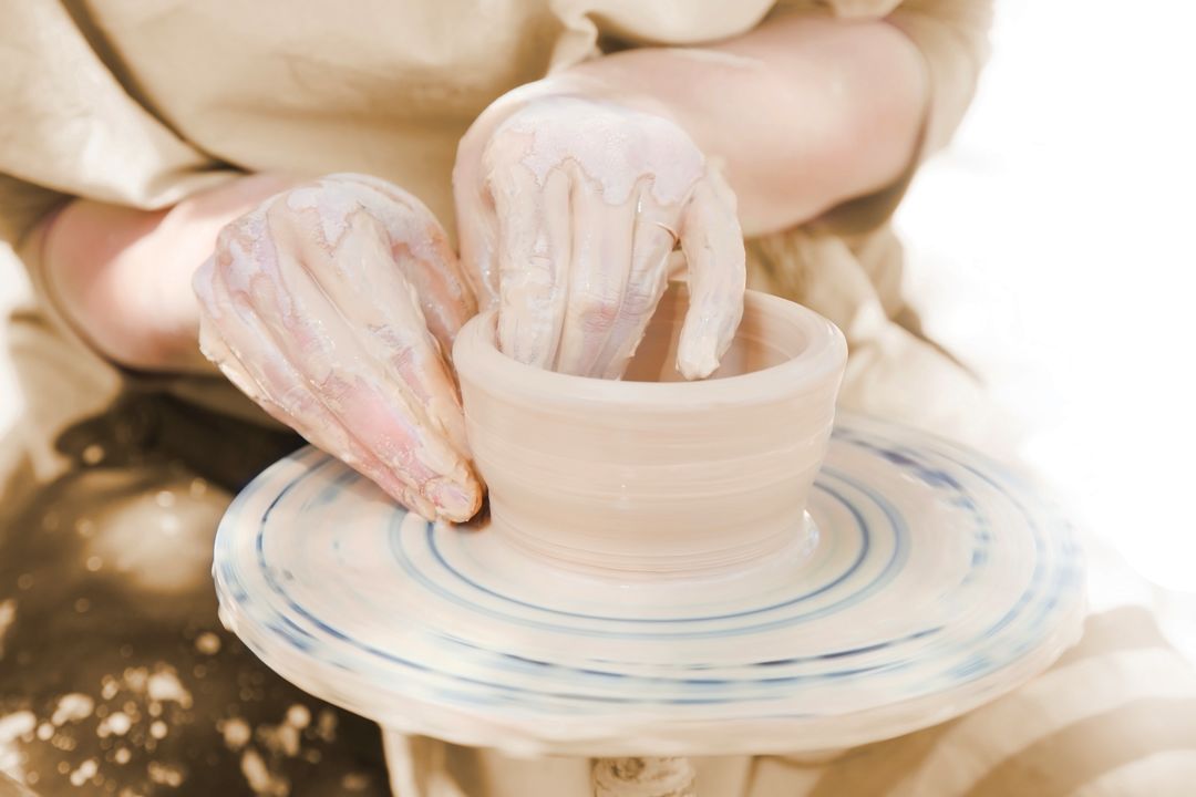 Sip and Throw Pottery Wheel Class