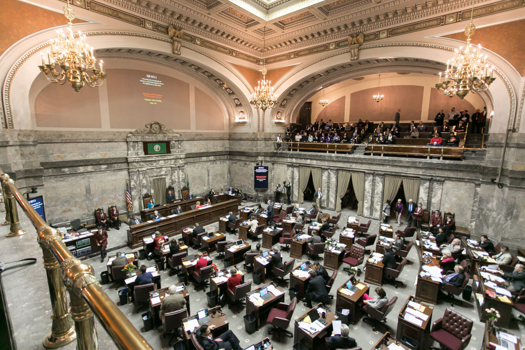 wa state senate bill report assistant