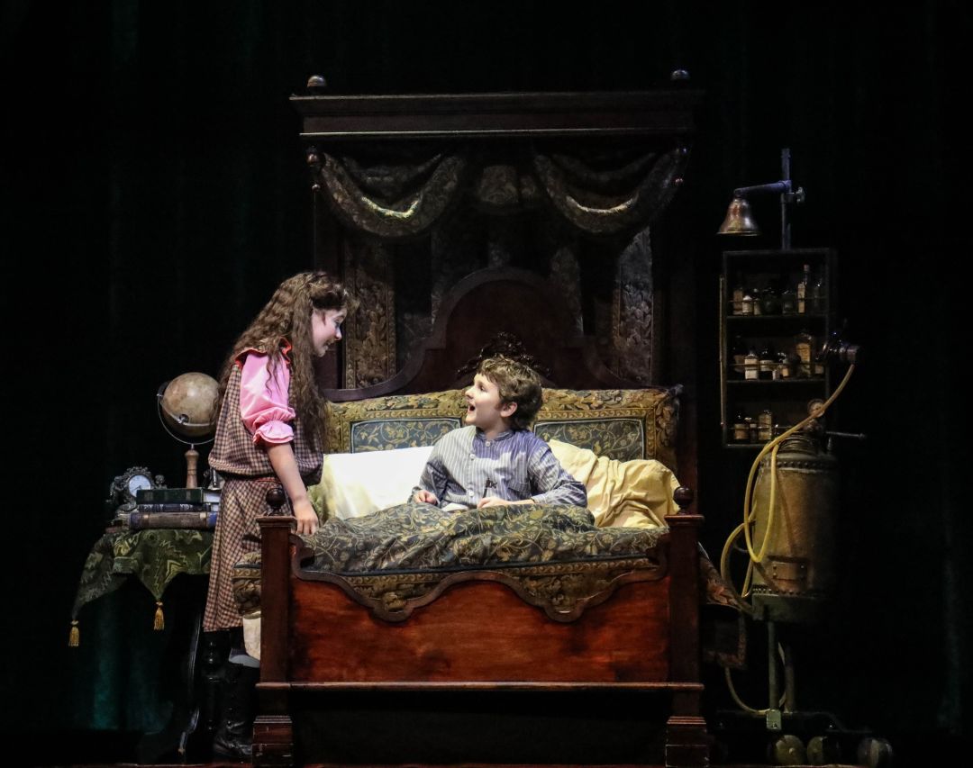 Tuts tsg bea corley as mary lennox and julian lammey as colin craven photo credit melissa taylor ymiqdc