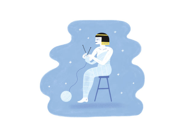 Pomo 0117 winter relax bundle up illo agv3bg