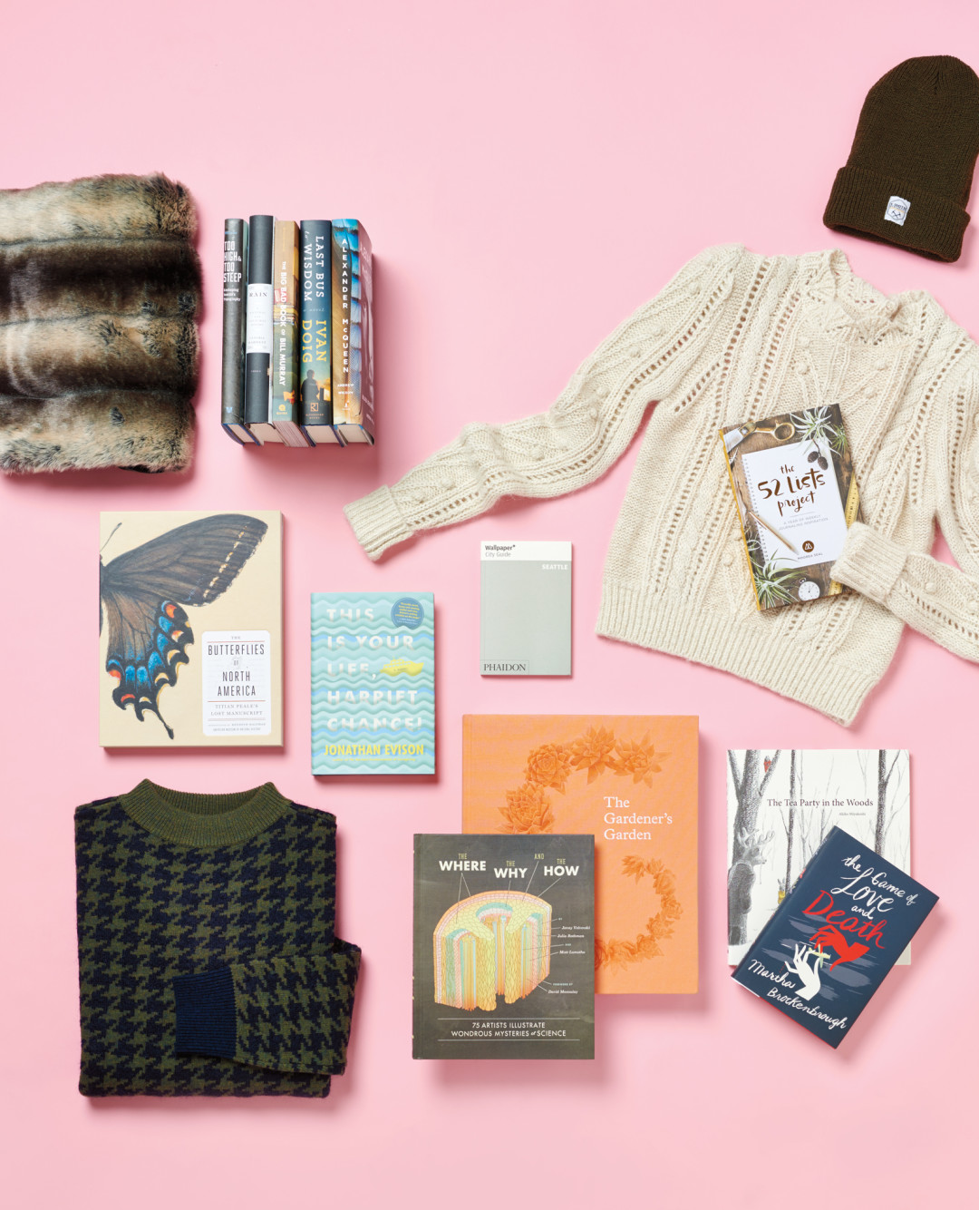 Seattle met gift books and sweaters issfqt