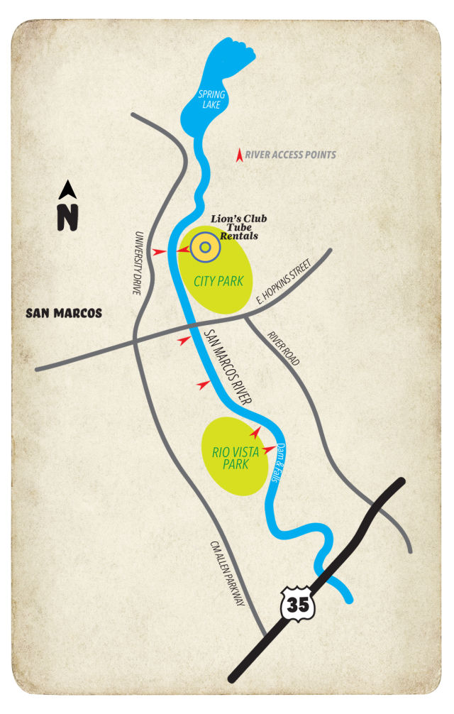 map of lake an marcos ca