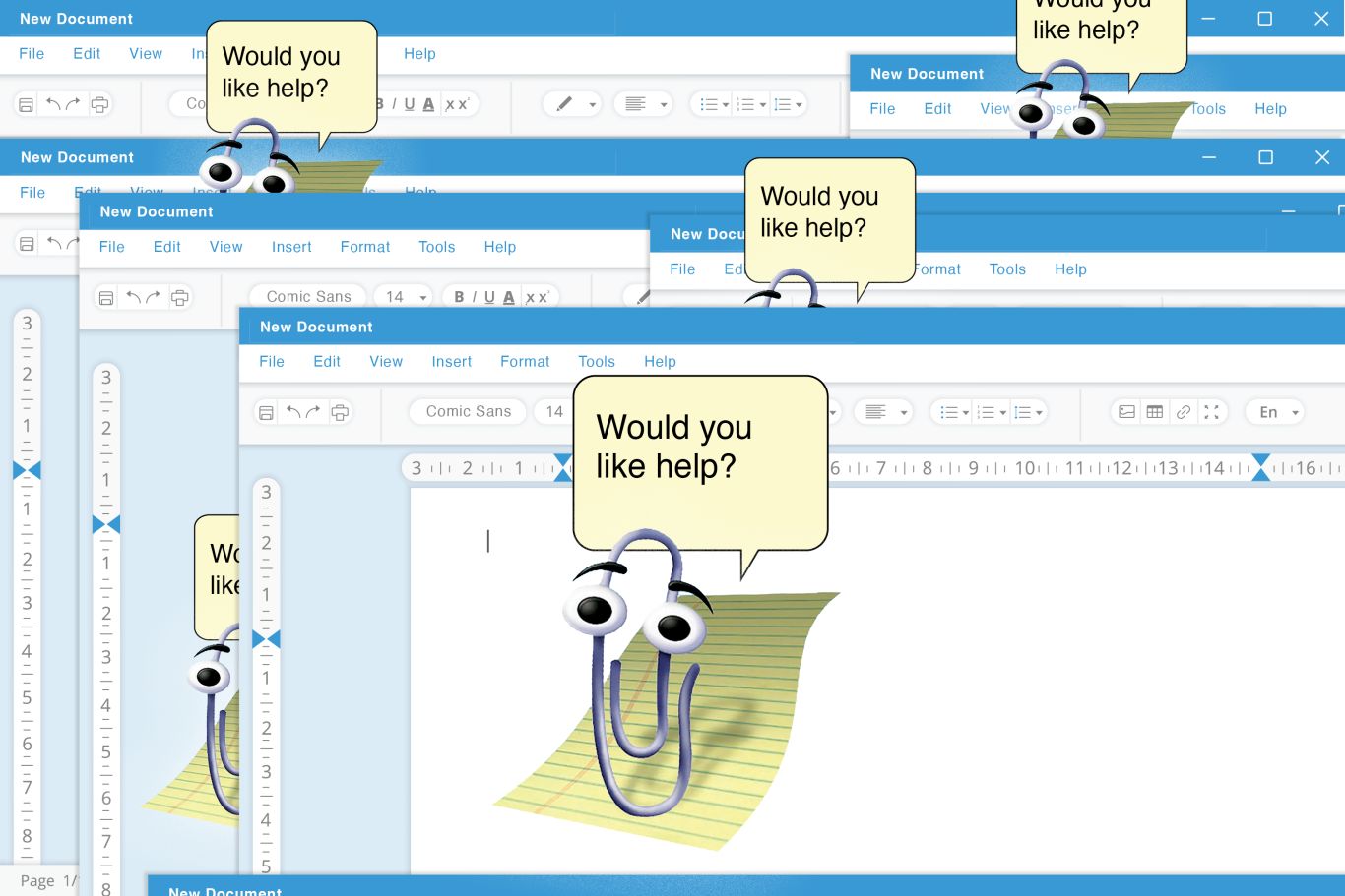 The Twisted Life of Clippy