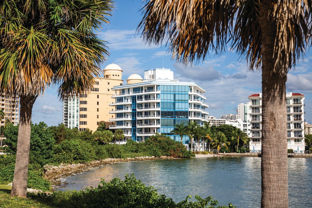 The Sarasota bayfront