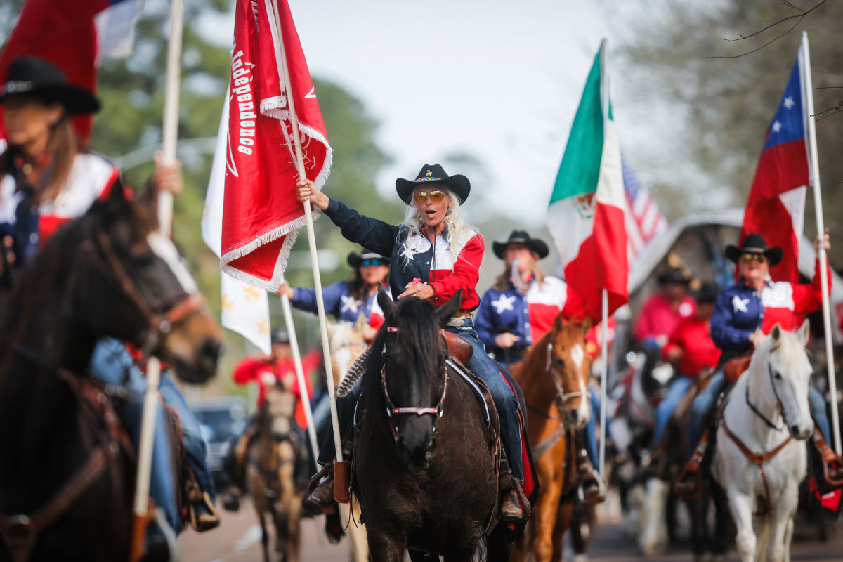 In Photos The Trail Riders Arrive in Houston After 13 Long Journeys