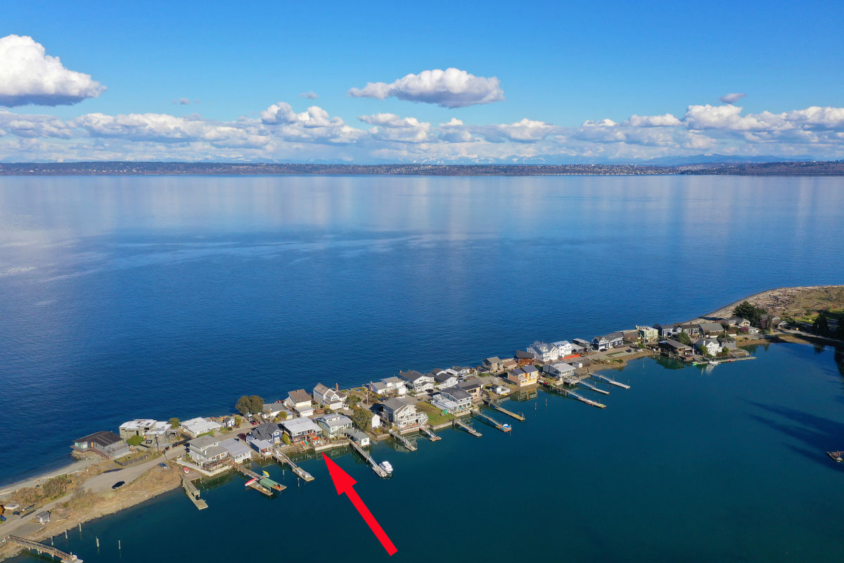 Property Watch The Good Life on a Bainbridge Island Sand Spit