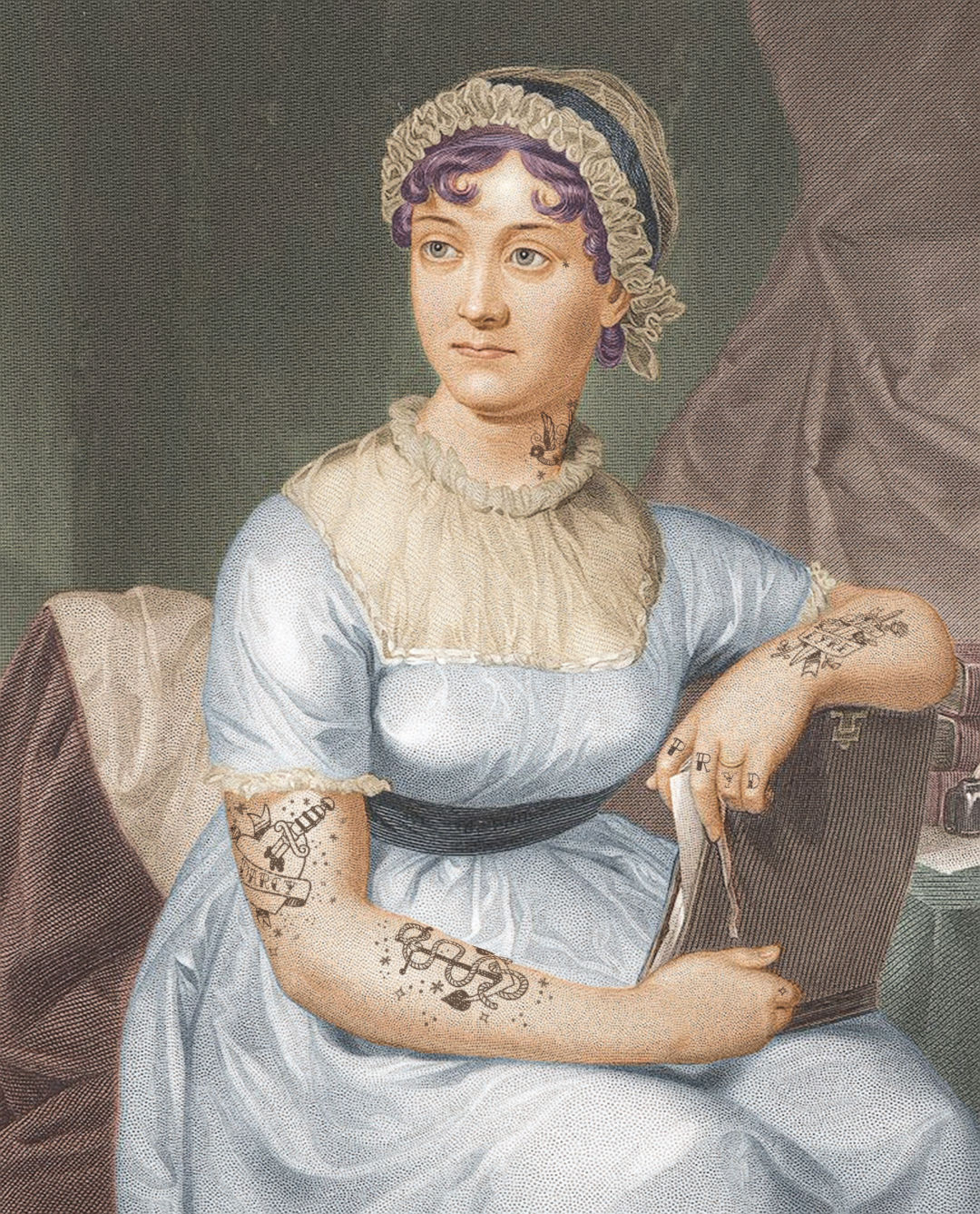 Jane austen coloured version tu9um7