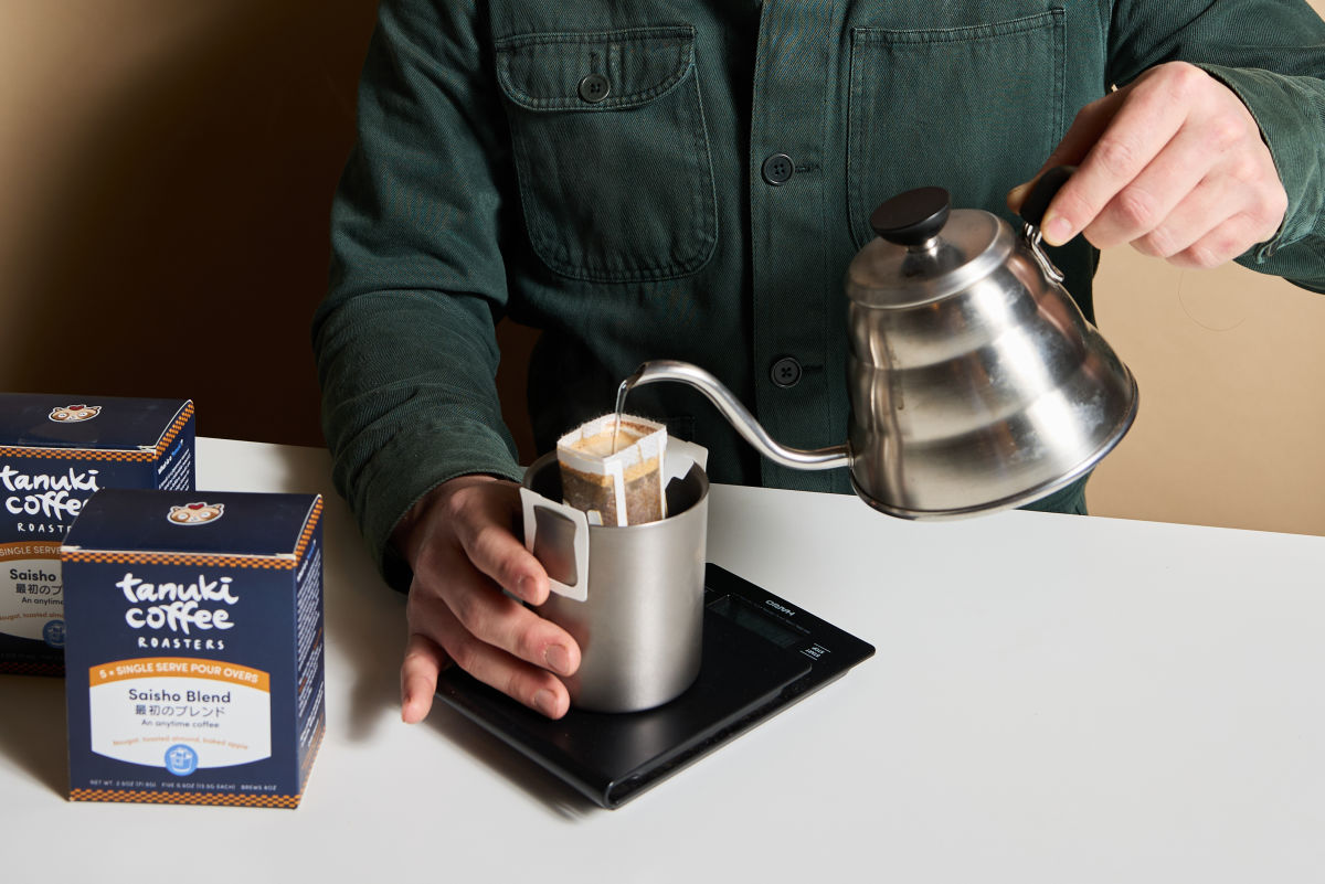 Tanuki Coffee Roasters Brings Single-use Pour-Over Kits to Seattle
