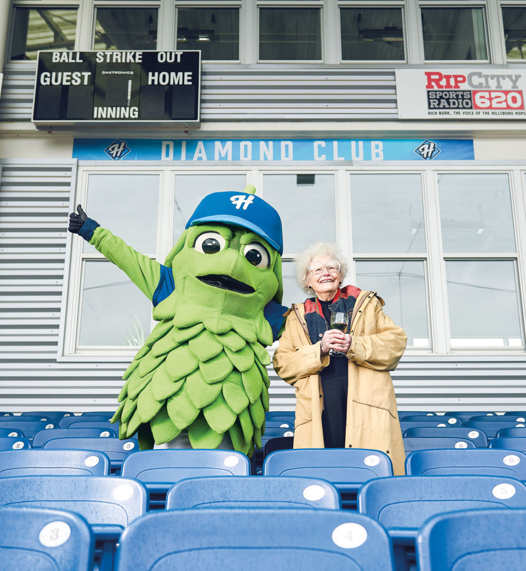 Barley,' the Hillsboro Hops' mascot, is simply irresistible 