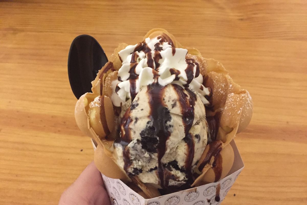 Getting the Scoop on Bubble Egg's Bubble Waffles Houstonia