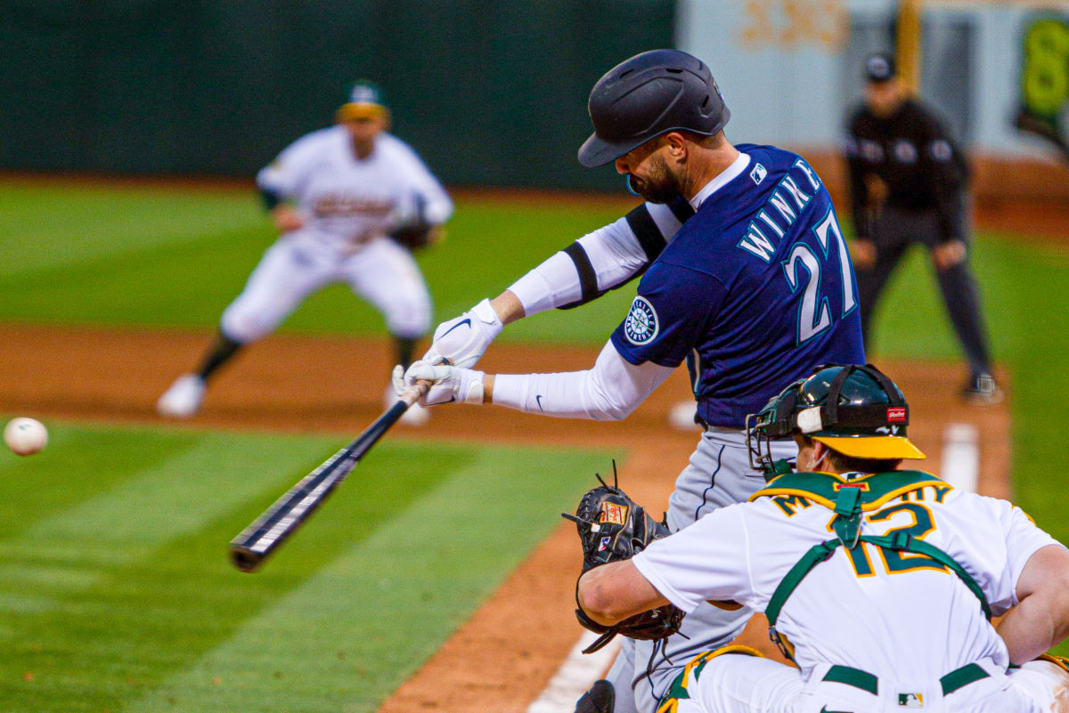 Seattle Mariners home runs Oakland Athletics 